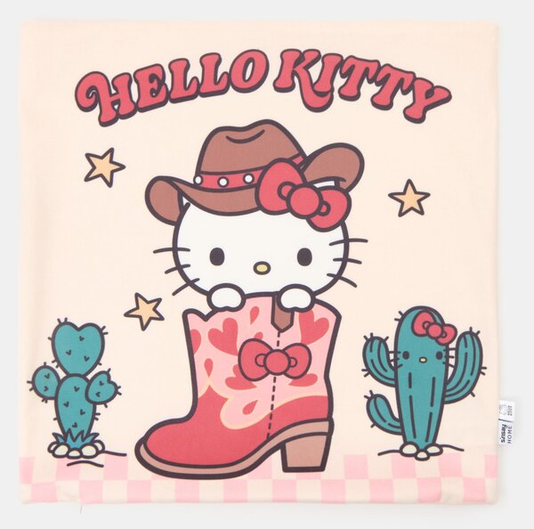 Sinsay - Párnahuzat cowboy mintával Hello Kitty - krémszínű