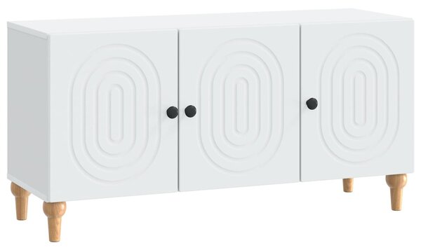 TV szekrény Fehér 99 x 34,5 x 50 cm Szerelt Fa