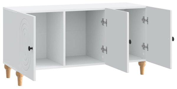 TV szekrény Fehér 99 x 34,5 x 50 cm Szerelt Fa
