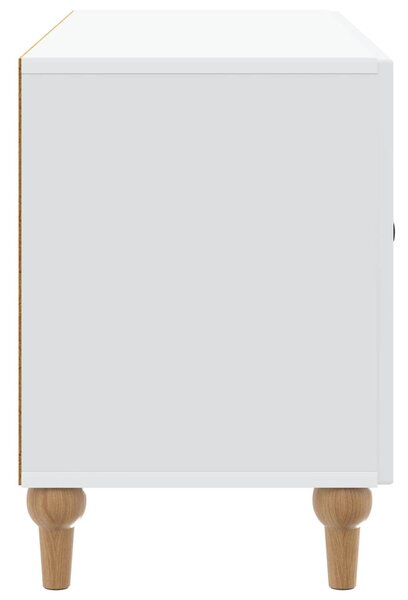 TV szekrény Fehér 99 x 34,5 x 50 cm Szerelt Fa