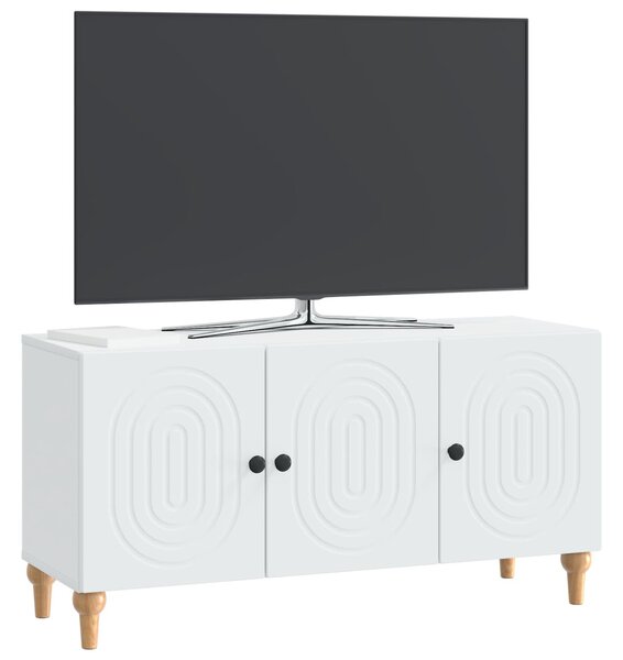 TV szekrény Fehér 99 x 34,5 x 50 cm Szerelt Fa