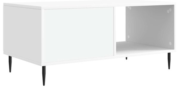 Dohányzóasztal Fehér 90 x 50 x 40 cm Szerelt Fa