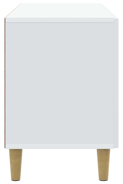 TV szekrény Fehér 99 x 34,5 x 50 cm Szerelt Fa