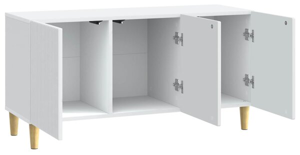 TV szekrény Fehér 99 x 34,5 x 50 cm Szerelt Fa