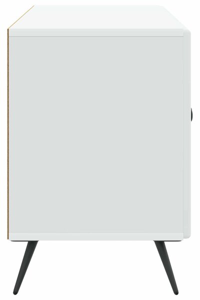 TV szekrény Fehér 99 x 34,5 x 50 cm Szerelt Fa