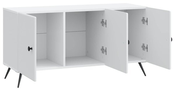TV szekrény Fehér 99 x 34,5 x 50 cm Szerelt Fa