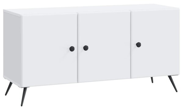 TV szekrény Fehér 99 x 34,5 x 50 cm Szerelt Fa