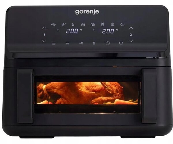 Gorenje AF2700BP fekete 9 L forrólevegős sütő