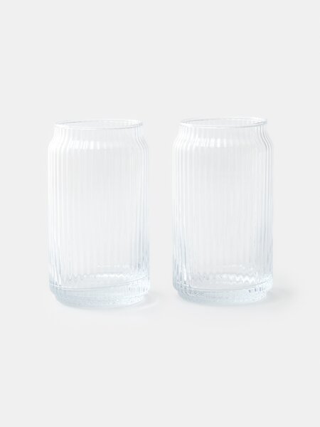 Sinsay - Bordázott poharak 2 db - clear
