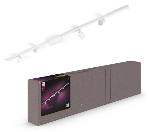 Philips Philips-KÉSZLET 4xLED RGB Dimmelhető lámpa sínrendszerhez Hue LED RGB/20,8W/230V P5198