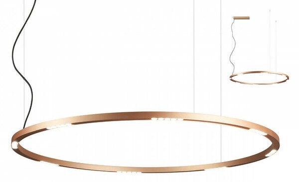 120 cm átmérőjű LED csillár, UNION, matt arany