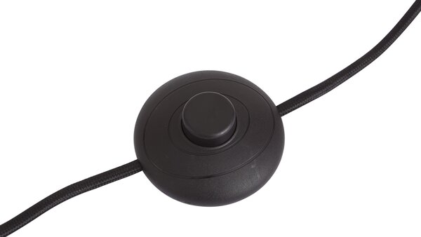Retro állólámpa sötét bronz zöld üveg búrával 150 cm - Glaze