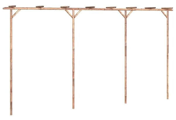 Bambusz pergola 385 x 40 x 205 cm