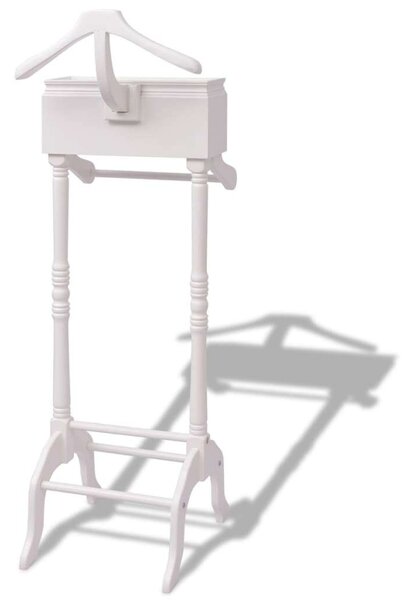 Fa Ruhatartó Állvány - Fehér - 125cm