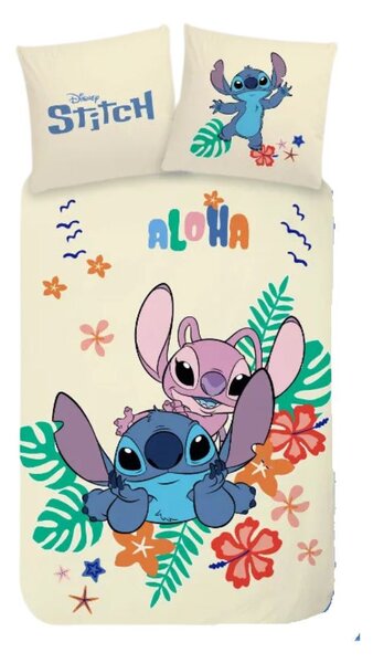 Foszforeszkáló Lilo és Stitch ovis ágynemű