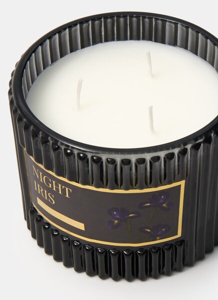 Sinsay - Illatos gyertya Night Iris - fekete