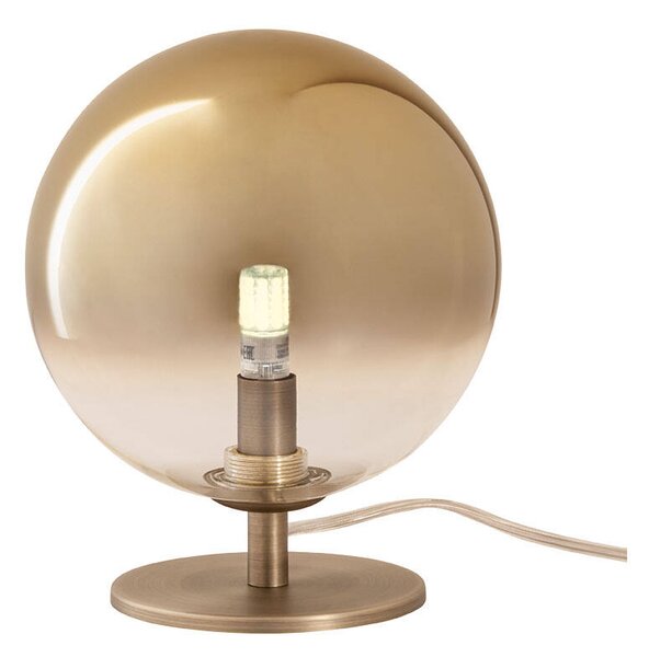 ROY modern asztali lámpa kávé színűburával