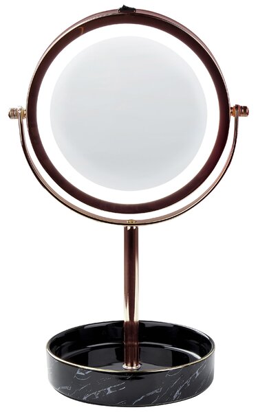 Sminktükör LED SAVOIE Rose gold