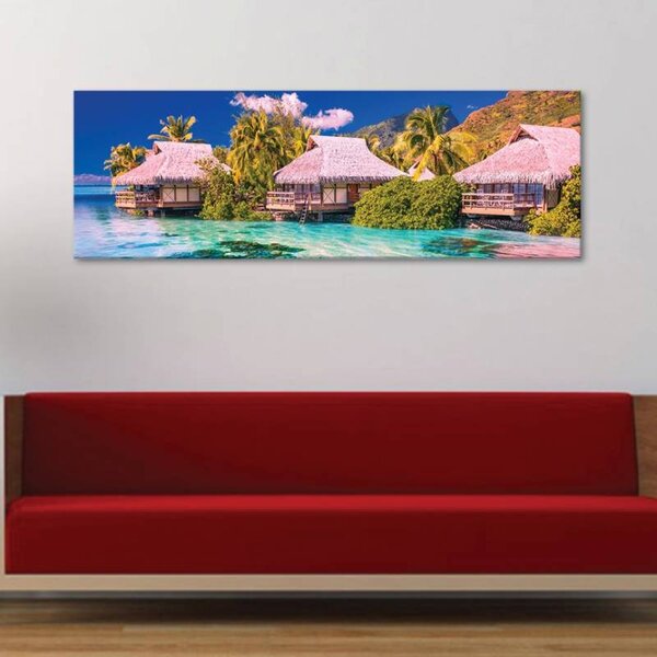 120x50cm - Álom tengerpart vászonkép