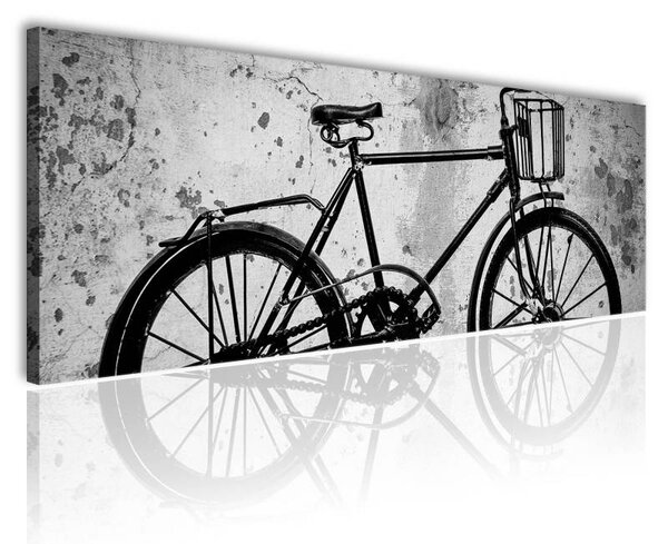 120x50cm - Vintage kerékpár vászonkép