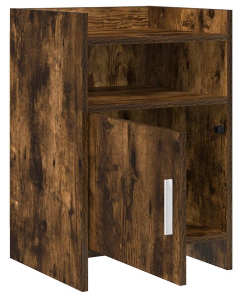 Éjjeliszekrények 2 pcs Füstös Tölgy 40 x 36 x 60 cm Szerelt Fa