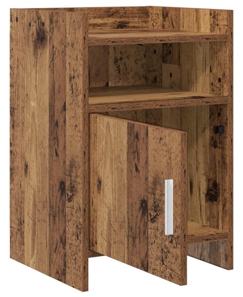 Éjjeliszekrények Antik Fa 40 x 36 x 60 cm Szerelt Fa