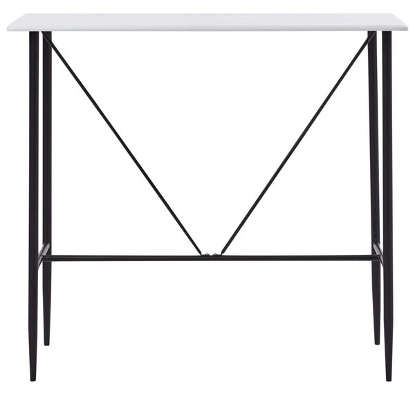 Modern Bárasztal - Fehér MDF - 120x60x110 cm