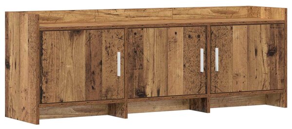 TV szekrény 130 x 33 x 47 cm Antik Fa Szerelt Fa