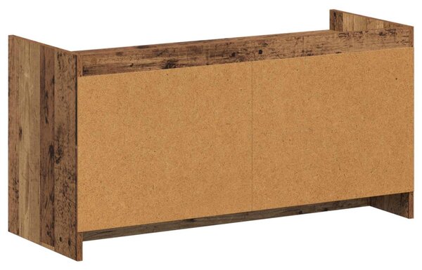 Cipőszekrény tárolóval Antik Fa 100 x 39,5 x 51 cm Szerelt Fa