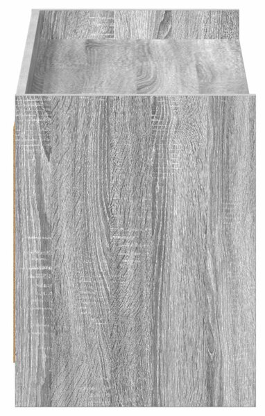 Cipőszekrény Szürke Sonoma 100 x 39,5 x 51 cm Szerelt Fa
