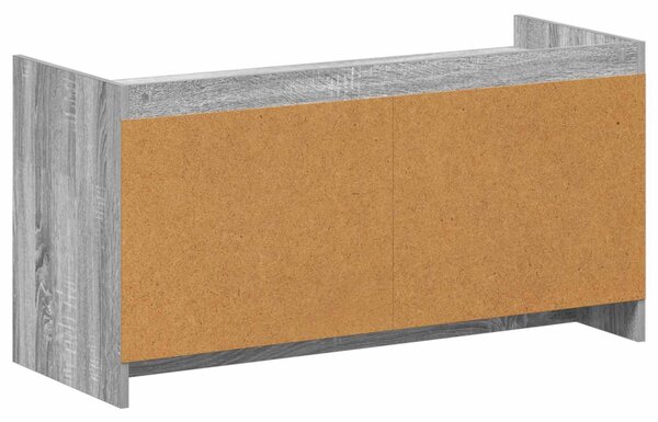 Cipőszekrény Szürke Sonoma 100 x 39,5 x 51 cm Szerelt Fa