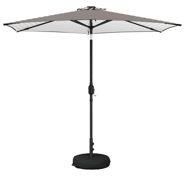 Kerti napernyő LED világítással és talppal 270 x 270 cm