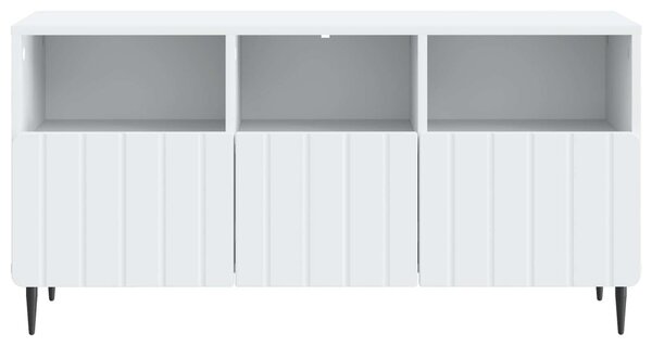 TV szekrény fiókkal Fehér 102 x 34,5 x 50 cm Szerelt Fa