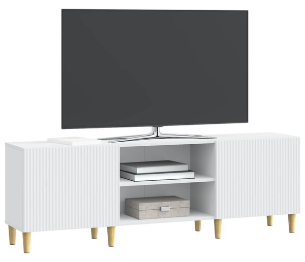 TV szekrény Fehér 150 x 31 x 50 cm Szerelt Fa