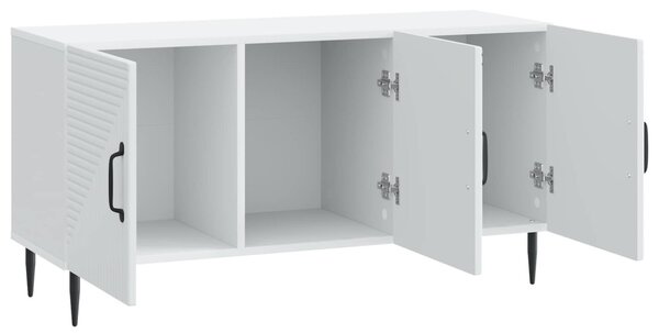TV szekrény Fehér 99 x 34,5 x 50 cm Szerelt Fa