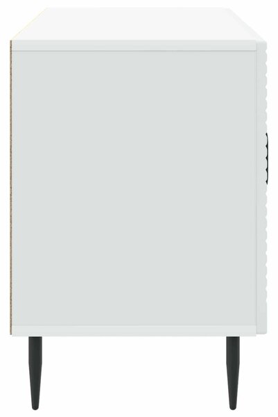 TV szekrény Fehér 99 x 34,5 x 50 cm Szerelt Fa