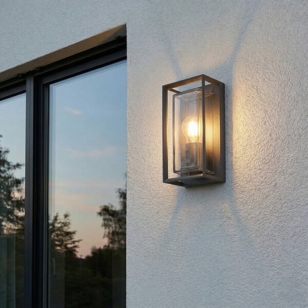Kültéri Lámpa Arcchio, Ismera, dimmable, Fekete, Terasz, Alumínium, Modern