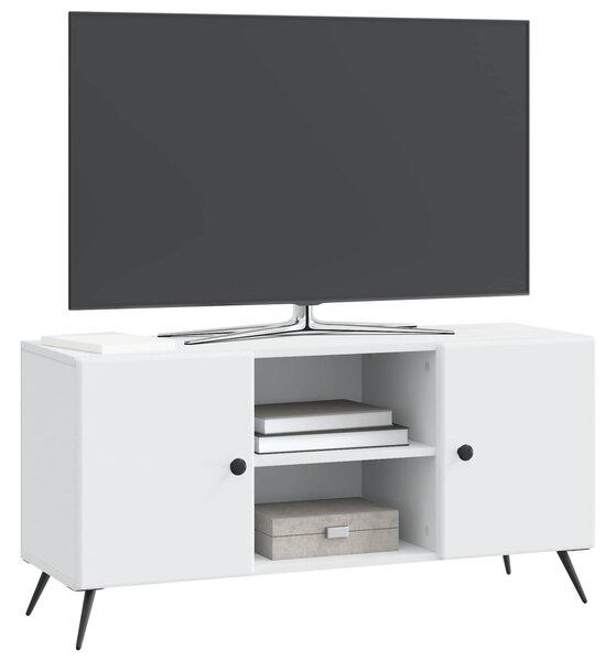 TV szekrény Fehér 102 x 34,5 x 50 cm Szerelt Fa