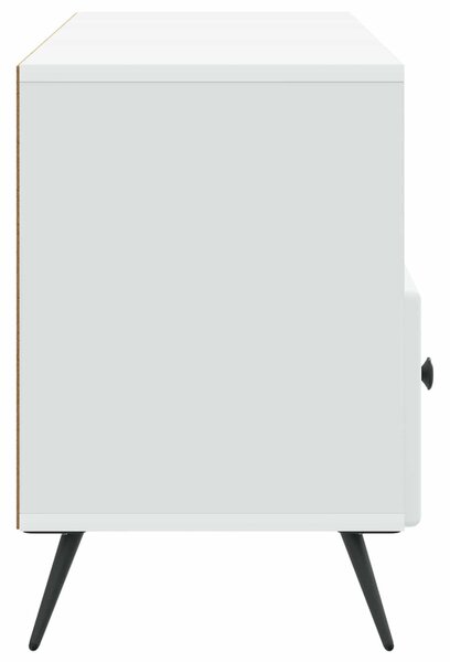 TV szekrény fiókkal Fehér 102 x 34,5 x 50 cm Szerelt Fa