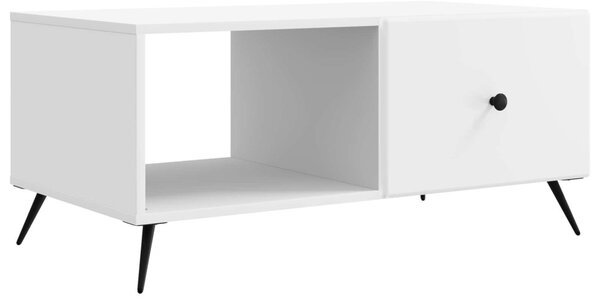 Dohányzóasztal Fehér 90 x 50 x 40 cm Szerelt Fa