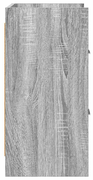 Éjjeliszekrények 2 pcs Szürke Sonoma 40 x 30 x 60 cm Szerelt Fa