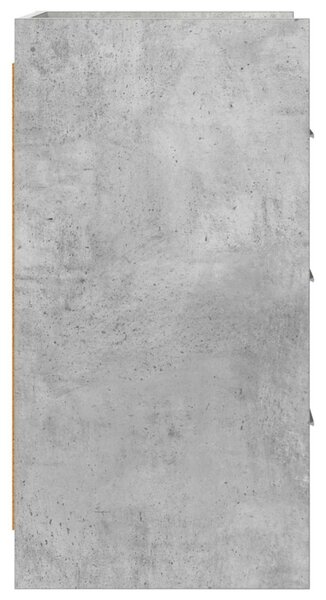 Éjjeliszekrények Betonszürke 40 x 36 x 70 cm Szerelt Fa