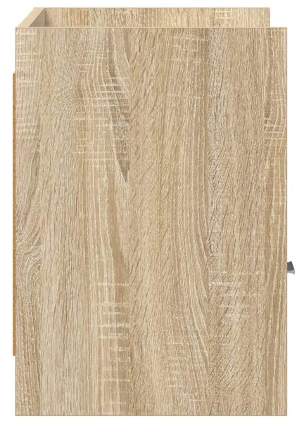TV szekrény 71,5 x 33 x 47 cm Sonoma Tölgy Szerelt Fa