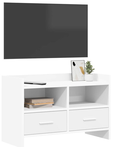 TV szekrény 71,5 x 33 x 47 cm Fehér Szerelt Fa