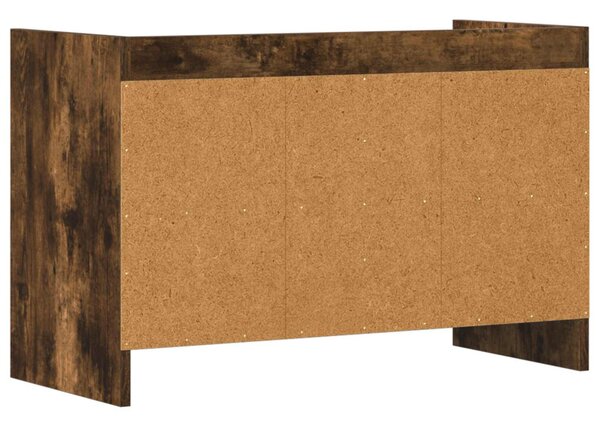 TV szekrény 71,5 x 33 x 47 cm Füstös Tölgy Szerelt Fa
