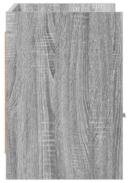 TV szekrény 71,5 x 33 x 47 cm Szürke Sonoma Szerelt Fa