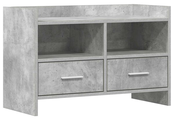 TV szekrény 71,5 x 33 x 47 cm Betonszürke Szerelt Fa