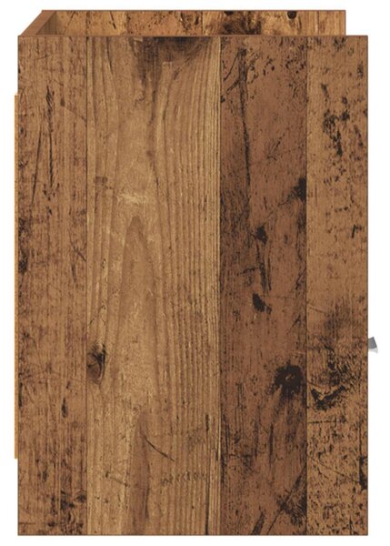 TV szekrény 71,5 x 33 x 47 cm Antik Fa Szerelt Fa