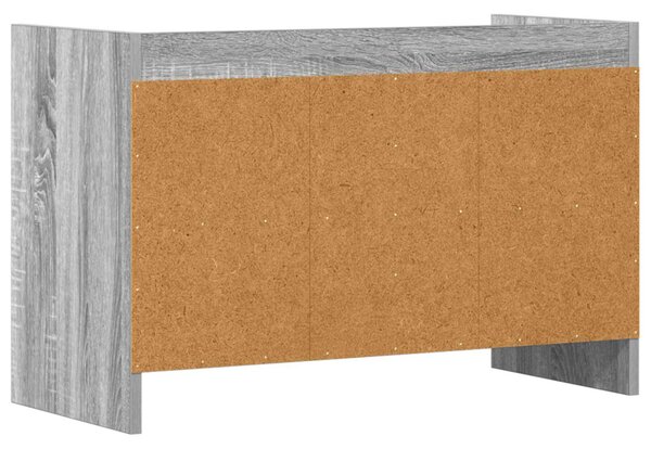 TV szekrény 71,5 x 33 x 47 cm Szürke Sonoma Szerelt Fa