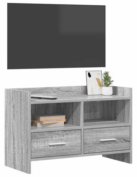 TV szekrény 71,5 x 33 x 47 cm Szürke Sonoma Szerelt Fa